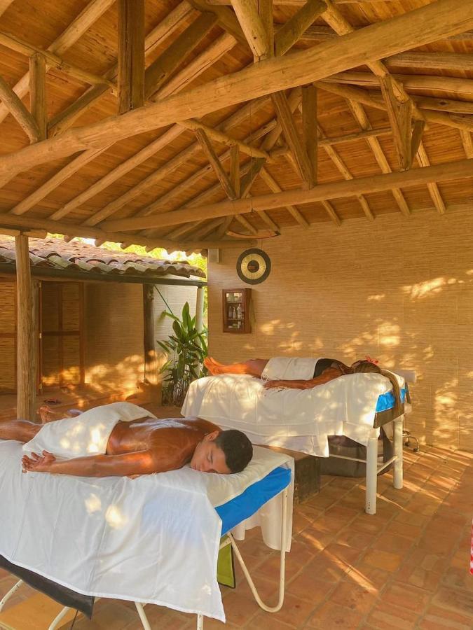 Hotel Santos De Piedra - Maranatha บาริชารา ภายนอก รูปภาพ